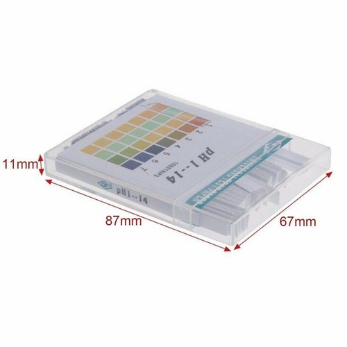 100x PH Teststreifen Indikatorpapier f��r pH Wert 1 14 einfach und schnell - Bild 7 von 10
