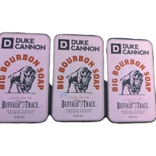DUKE CANNON Big Bourbon Soap Buffalo Trace Triple Milled Kentucky Whiskey 10 oz