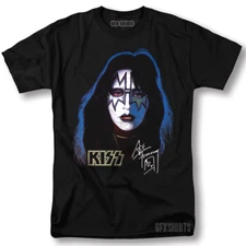 KISS Shirt Rock Logo World Tour Merch Classic Vntg Graphic Design T-Shirt