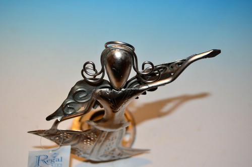 Regal Art & Gift 10" Flower Angel with Candle Holder w/tag 2010 - 14 years old - Picture 4 of 8