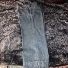 Vintage 80s Guess Pascal 075 Jeans Mens 40x30 Loose Fit Tapered Leg Red Stitch 