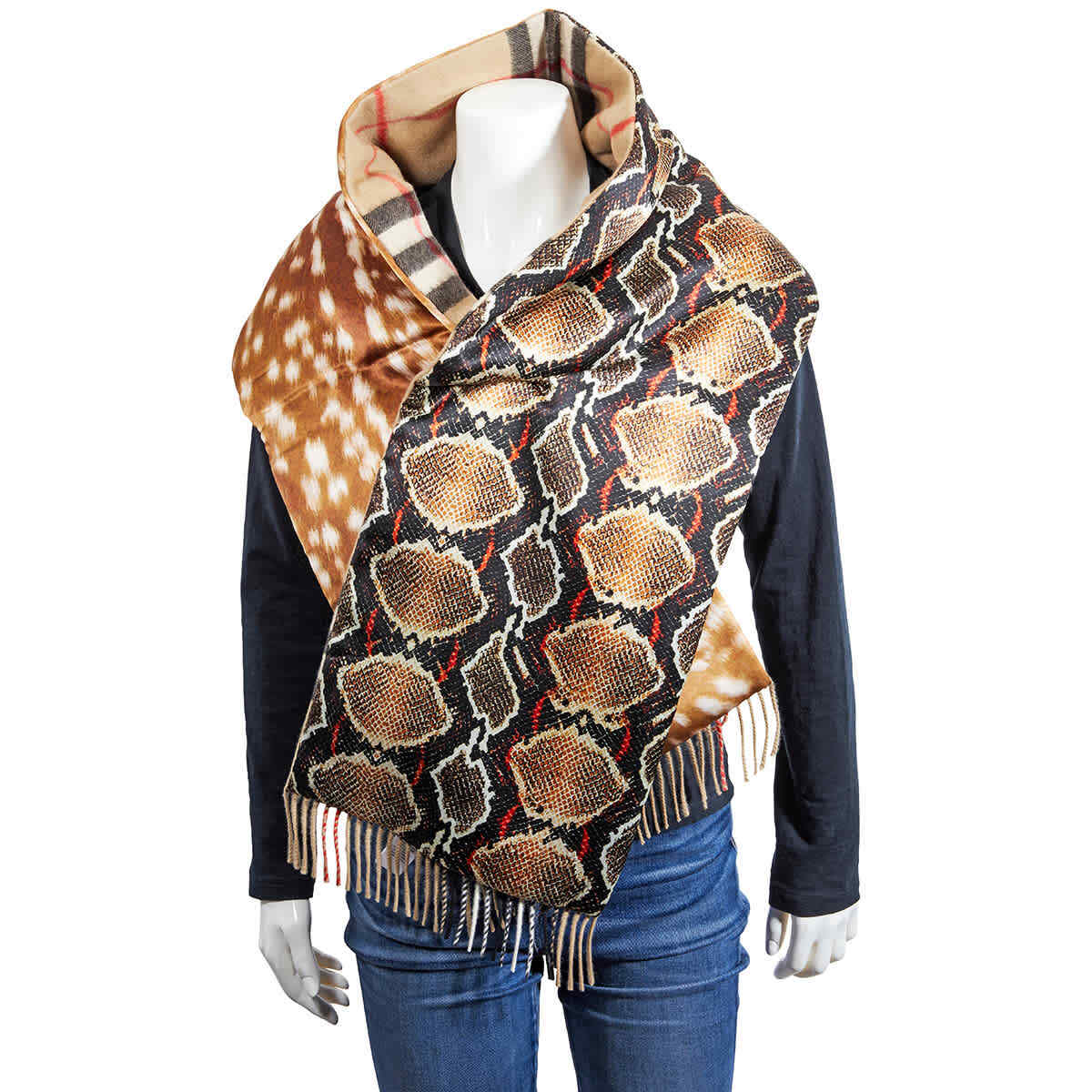 burberry raspberry sorbet chk scarf price