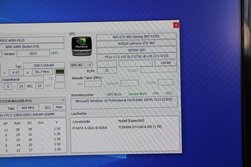 Grafikkarte 2GB MSI GeForce GTX 960 Gaming 2GB - Bild 3 von 9