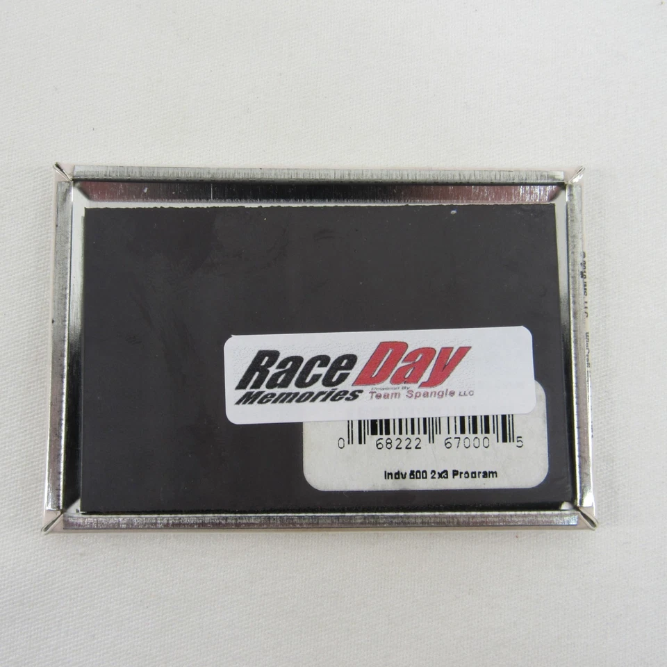 1911 年印第安纳波利斯 500 程序封面收藏磁铁 Ray Harroun Marmon 黄蜂 — 第 2/4 张图片