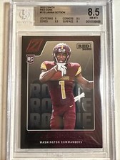2022 Panini Zenith - Rookies Red Zone #110 Jahan Dotson (RC)