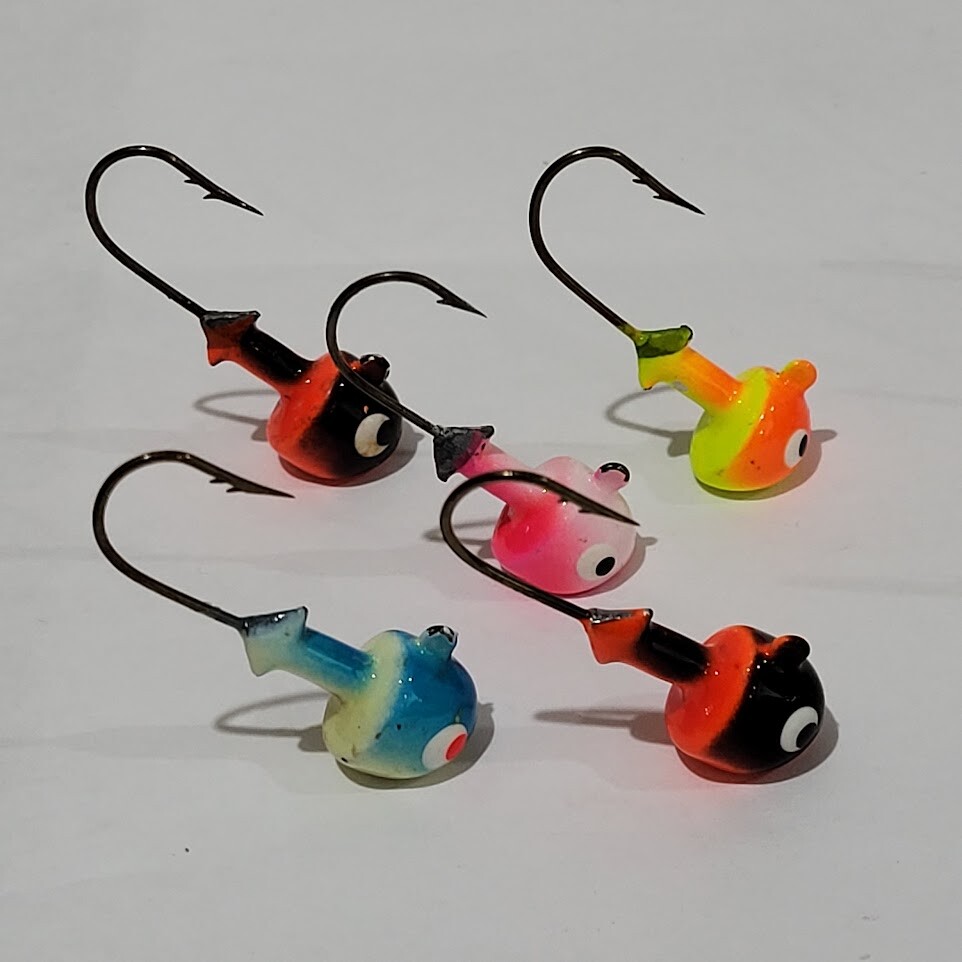 5 Packs Northland Tackle Lipstick Jigs 1/8, 1/4 & 3/8 Oz 5 Packs Northland Tackle Lipstick Jigs 1/8, 1/4 & 3/8 Oz