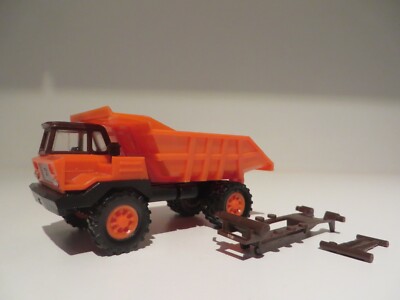 VEB Berlinplast Kipper orange Dumper Perlini Rarität 1:87 H0 Original Rarität
