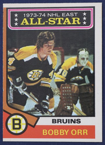 1974-75 O-Pee-Chee #130 Bobby Orr AS EX MC