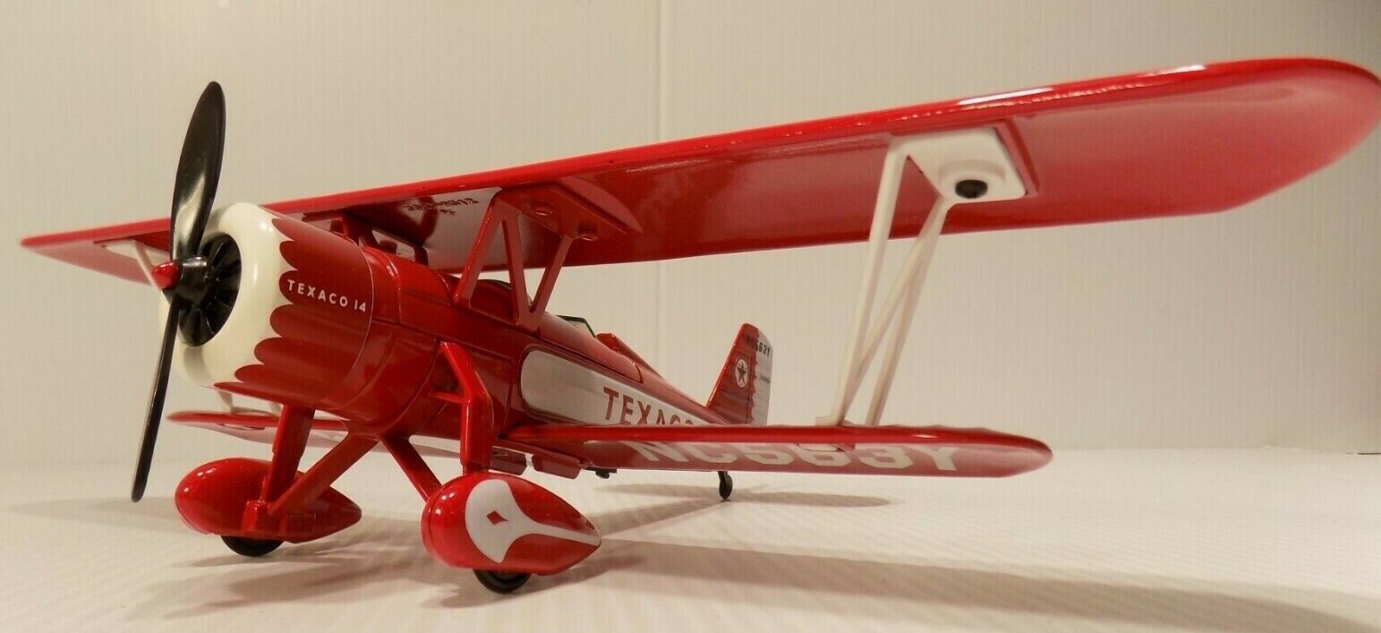 ERTL 1931 Stearman Biplane Wings Of series 3rd in Diecast Weekly update Texaco unisex