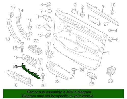 Genuine BMW Mount for switch center 51-41-7-361-290 - Picture 2 of 2