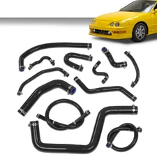 Fit For Honda Acura Integra DB7 DC4 RS LS GS SE B18B1 Silicone Radiator Hose Kit