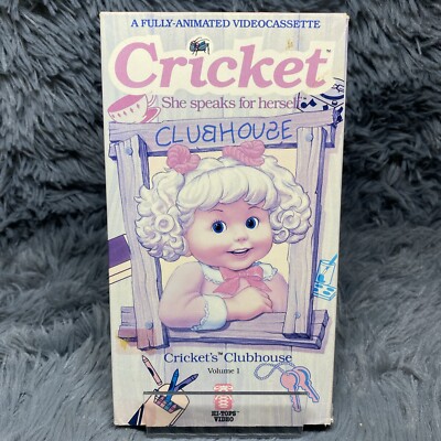 Cricket Clubhouse Volume 1 VHS Tape Hi Tops Video Animated Kids