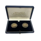 LOT 2 Silver Coins 30 Drachmai 1964 Greece Box # 87