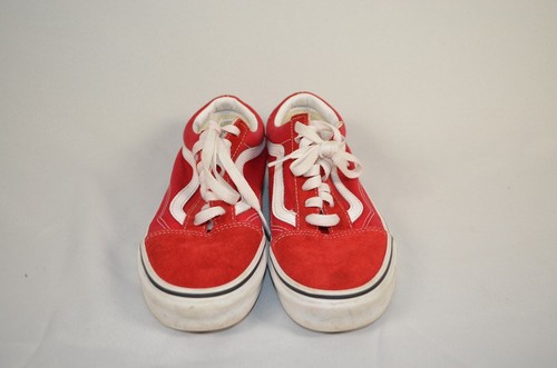Vans Authentic Men's Skate Shoes Mens Size 4.5 - Womens size 6 Red - Picture 4 of 7