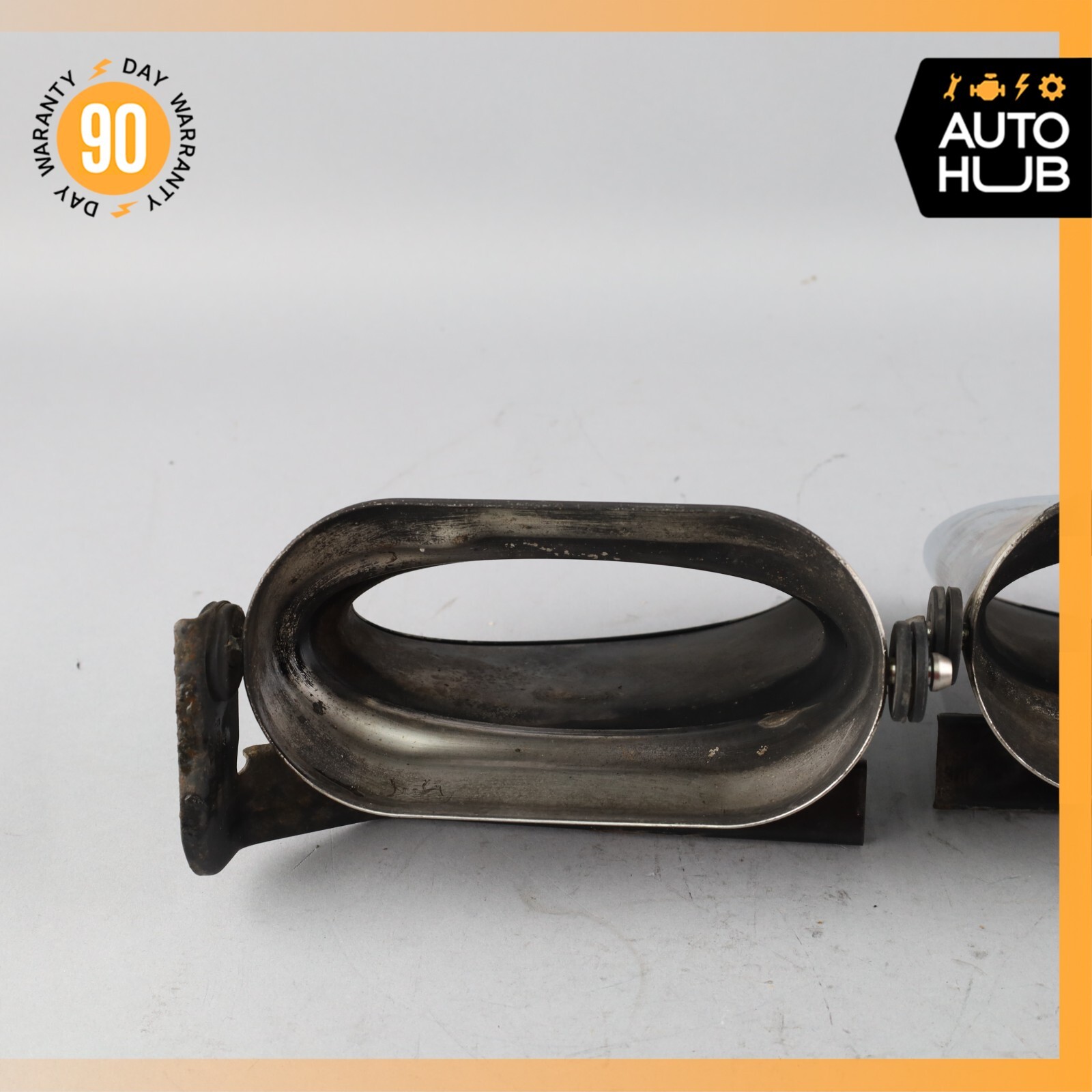 Bentley Continental Flying Spur Exhaust Muffler Tips Left & Right Set OEM 78k