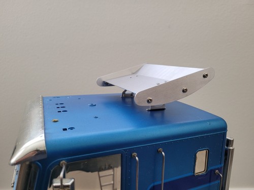 Aluminum 13.1cm Roof Spoiler Wing Tamiya R/C 1/14 King Grand Hauler Globeliner - Picture 9 of 20