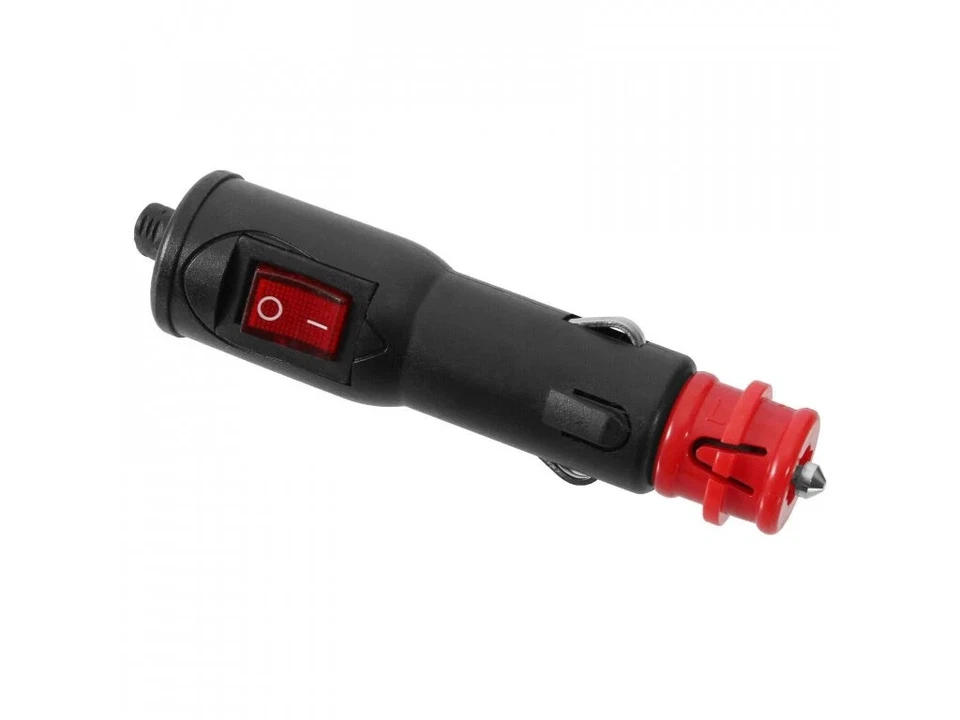 KFZ Auto Motorrad Stecker Schalter Zigarettenanzünder Beleuchtung 12V 8A - Bild 1 von 2
