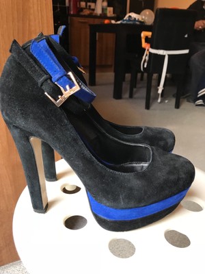 royal blue mary jane shoes