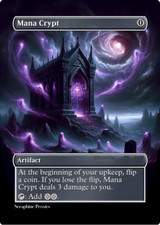 Cripta di Mana - Carte Personalizzate Arte Alterata di Alta Qualità