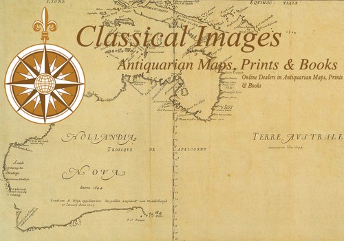 1638 Henricus Hondius Antique Map of the Principality of Dombes, Ain, SE France - Picture 4 of 4