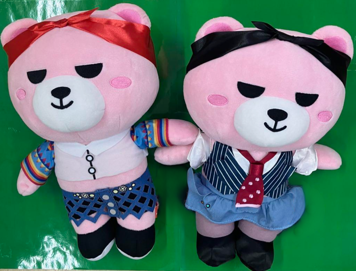 KRUNK × BLACKPINK BIGぬいぐるみ JISOO LISA KRUNK × BLACKPINK Plush Toy How You Like That 4 types set