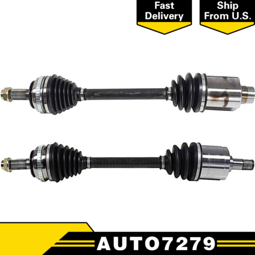 Front CV Joint Axle Shaft Pair Set For ACURA INTEGRA ,HONDA CIVIC,CIVIC DEL SOL - Picture 1 of 6