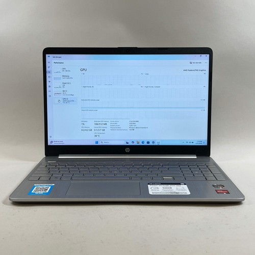 HP 15-EF204NR 15.6" AMD Ryzen 5 5500U 2.1GHz 18GB RAM 256GB SSD - Bild 4 von 23