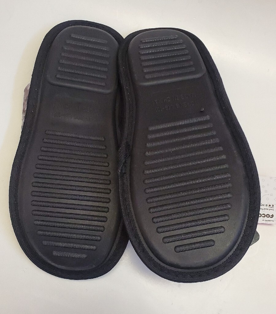 PANTOFOLA D’ORO Vegas Gol Knights ciabatte donna grandi 9 10 licenza NHL OTTIME CONDIZIONI NUOVE CON ETICHETTE