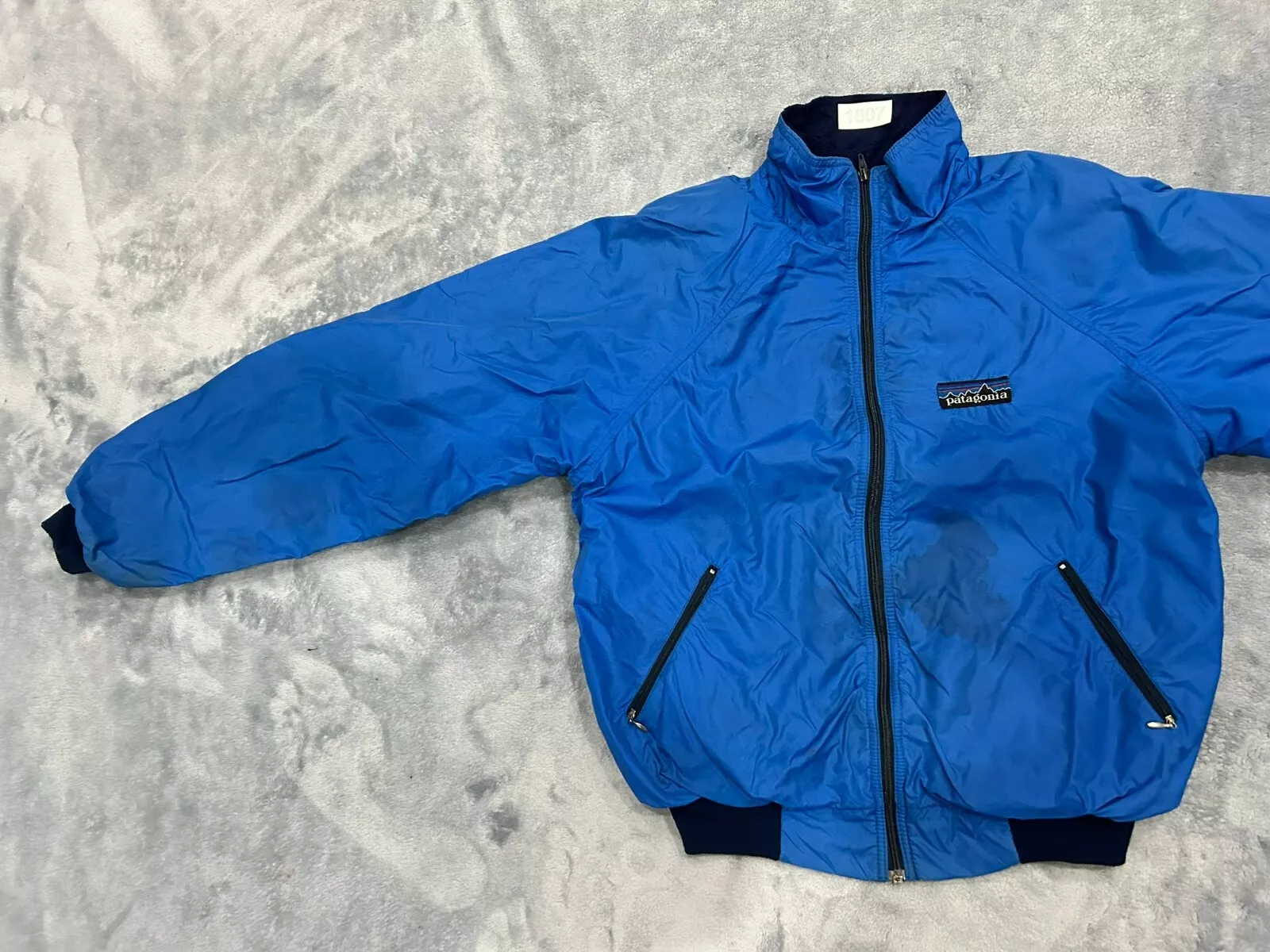 patagonia vintage shelled synchilla full zip jacket