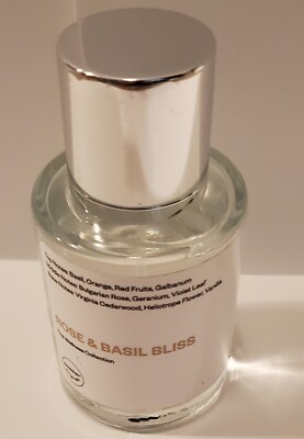 Dossier Rose & Basil Bliss 1.7 oz Cologne Spray~New/No Box~