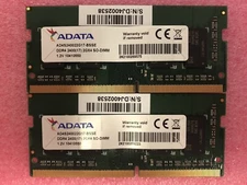 ADATA 4GB (2x2GB) DDR4-2400 PC4-19200 SODIMM 1.2V Laptop RAM Kit
