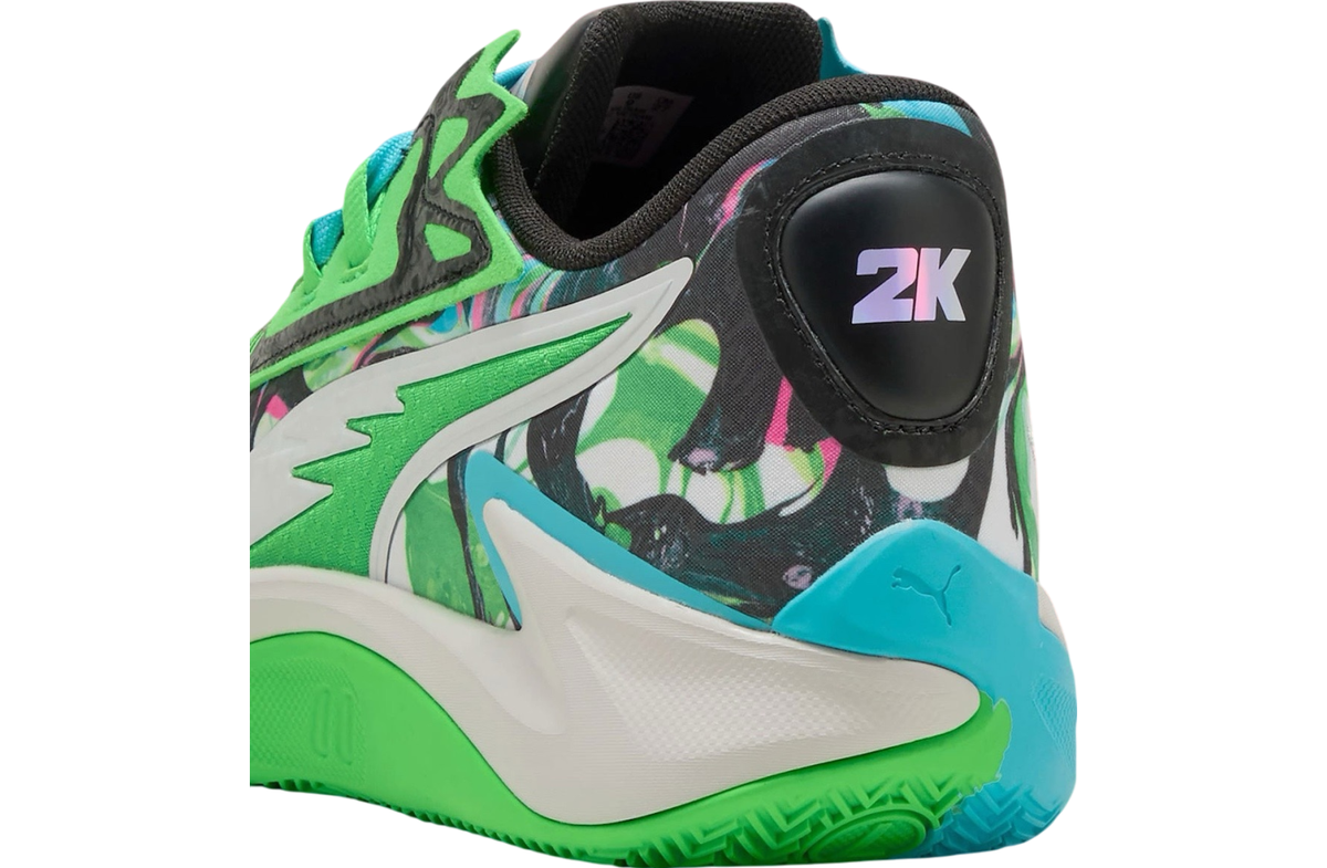 311349-01] NBA 2K x PUMA Scoot Zeros II Mens Bright Aqua Feather