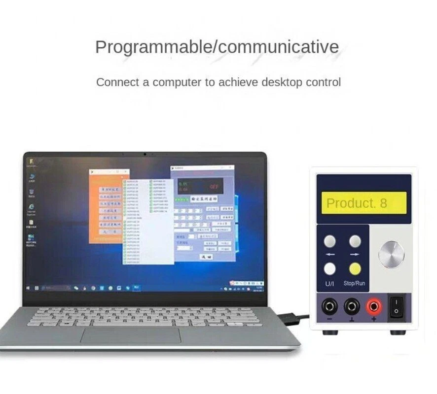 2A DC Programmable Power Supply Output of 0-500V,0-2A Adjustable HSPY 500V - Image 4 of 4