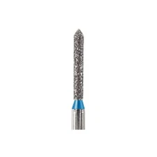 Microcopy 1812.8M NeoDiamond FG Beveled Cylinder Medium Grit Diamond Burs 25/Pk