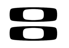 Custom 2x Oakley O Vinyl Decal Sticker Cars Suv Boats Truck Mx Bmx
