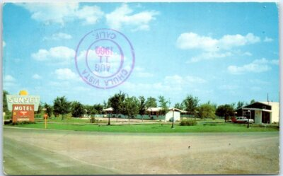 #ad Postcard Sunset Motel Sioux Falls South Dakota $4.95