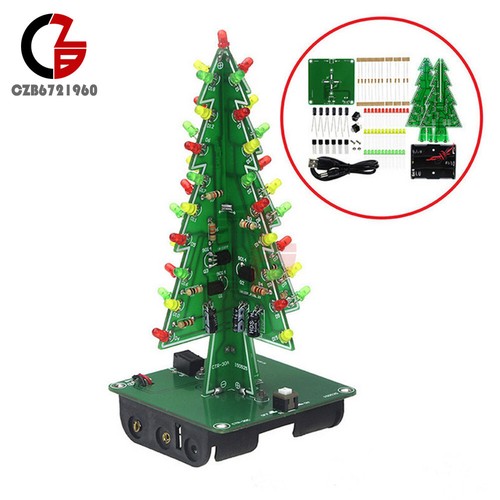 7 Colors Rotating Colorful Music Christmas Tree LED Water Lamp+Breathing Light - Picture 22 of 44