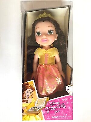 Details about   Disney Princess Belle in Royal Gown and Tiara Toddler Doll