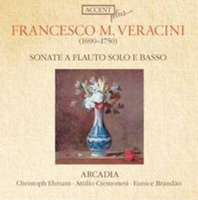 Francesco Maria Veraci Franceso Maria Veracini: Sonate A Flauto Solo E Bas (Cd)
