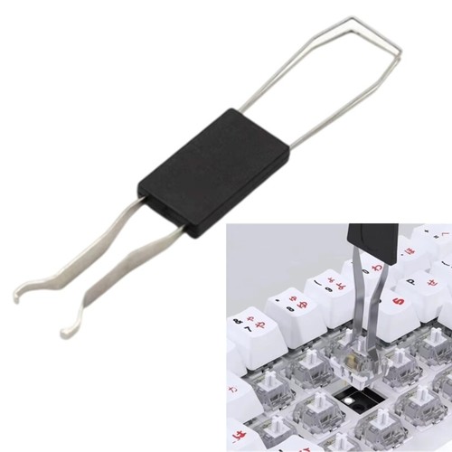 Stainless Steel Keycap Puller Remover For Mechanical Keyboard Keycap Replacement - Afbeelding 2 van 8