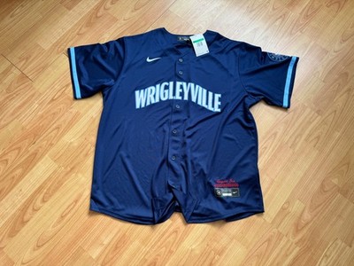 Chicago Cubs Navy Trikot Nike MLB City Connect Herren Jersey - Neu