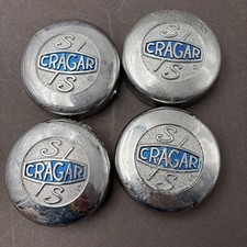 2 Vintage Cragar Ss Center Cap Set Cragers Chrome 3 14 Od Mag Wheel Hub Caps