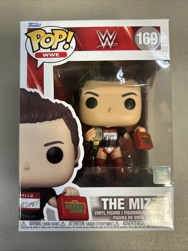 Funko POP! WWE - The Miz with Briefcase NWO Figure #169