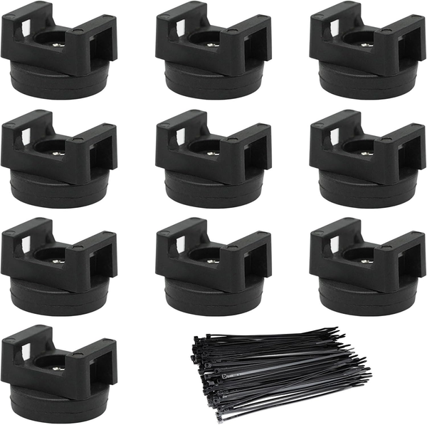 Magnetische Kabelbinderhalterung FüR Kabelorganisation, 10 StüCk, 3 Kg Zugkraft-image