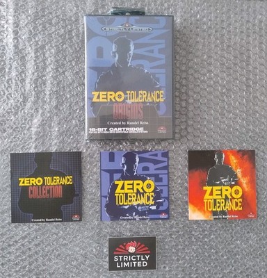 Zero Tolerance - Strictly Limited - Sega Mega Drive - PAL - OVP - Mint Sealed