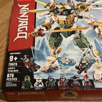 mechi LEGO Lloyd's Titan Mech 70676 NINJAGO Complete Set Box | eBay