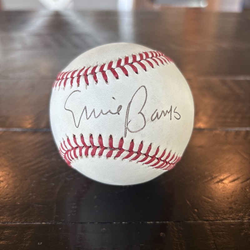 Ernie Banks PSA/DNA Signed National League ONL Autographed Baseball 