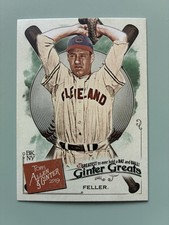 2019 Topps Allen & Ginter - Ginter Greats - Bob Feller #GG-9 - Cleveland Indians