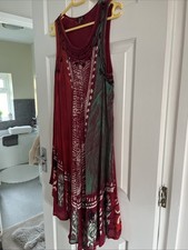 Ladies Summer Dress Size Medium Red