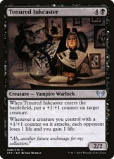 Tenured Inkcaster #88 > MTG > STX > REGULAR > Lightly Playеd